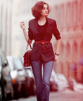 ParisianChic_p025 ParisianChic p025 How To Wear A Blazer With The Sleeves Pushed Up