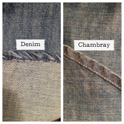 Chambray v Denim